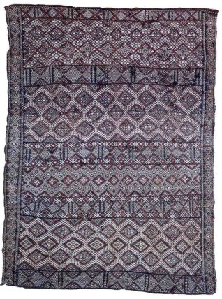 Tapis ancien Marocain Berber fait main, 1P53