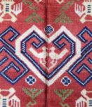 Tapis ancien Espagnol Savonnerie fait main, 1P55
