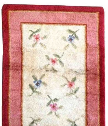Tapis ancien Français Savonnerie fait main, 1P61