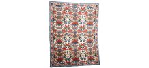 Tapis vintage Portugal Arraiolos fait main, 1P66