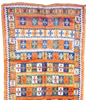 Tapis ancien Marocain Berber fait main, 1P70