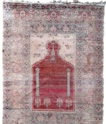 Tapis ancien Turc Kayseri fait main, 1P71