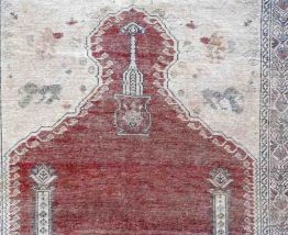 Tapis ancien Turc Kayseri fait main, 1P71