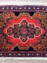 Tapis vintage Persan Senneh fait main, 1P78