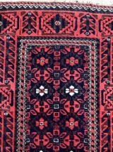 Tapis ancien Afghan Baluch fait main, 1P81