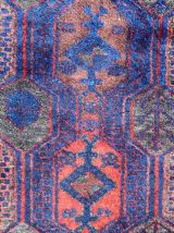 Tapis ancien Afghan Baluch fait main, 1P83