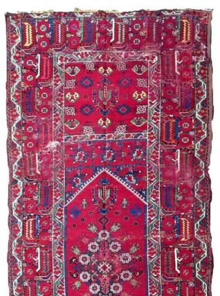 Tapis ancien Algérien Berber fait main, 1P85