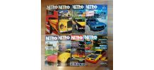Lot de 8 numéros anciens de la revue Nitro Magazine
