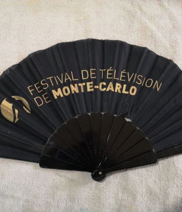 Rare éventail pub TV monte-Carlo 