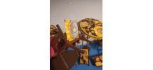 Set jardin poupée vintage année 70 