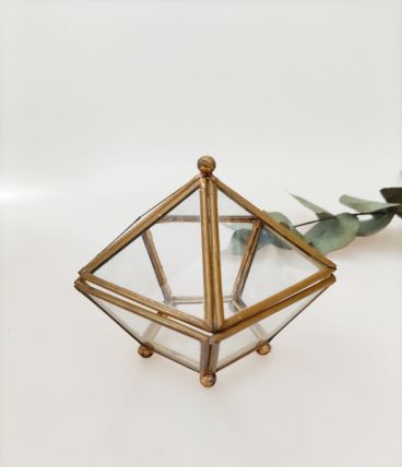 Boite à bijoux verre 