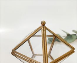 Boite à bijoux verre 