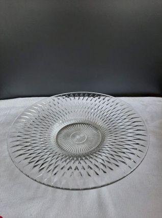 Coupe  en verre cisele Duralex