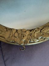 Miroir vintage ovale
