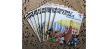 8 numéros Histoire de France en bandes dessinées (1977)