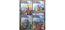8 numéros Histoire de France en bandes dessinées (1977)