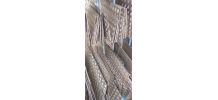 Chutes tôles aluminium à damier