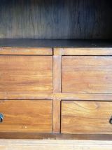 Armoire sculptée main - bois massif - pièce unique