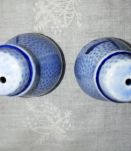 Sel &amp; Poivre céramique bleue