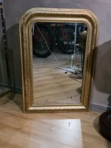miroir louis philippe ancien 1900 vitre mercure traces visib
