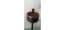 Cendrier à poussoir sur pied vintage 