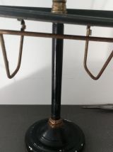 Cendrier à poussoir sur pied vintage 