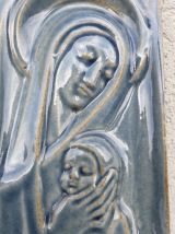 Vierge à l'enfant grès de La Borne