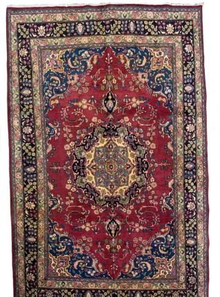 Tapis ancien Persan Mashad fait main, 1B910