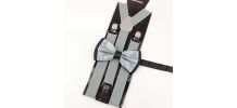 Nœud papillon plus bretelle assorti  100% neuf pour adul