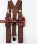 Nœud papillon plus bretelle assorti  100% neuf pour adul