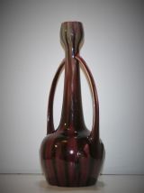 vase Art Déco en barbotine de De Bruyn 
