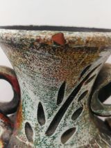 Petit vase multicolore à poser 