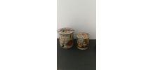 Duo de boîtes en métal 