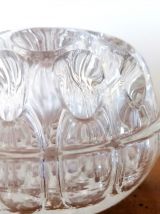 Pique fleurs en verre de Reims 
