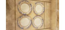 Lot de 4 assiettes à dessert 19.5cm Arcopal 