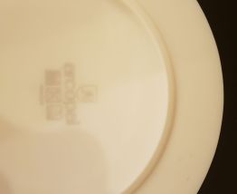 Lot de 4 assiettes à dessert 19.5cm Arcopal 