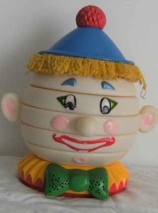 jouet le clown magique texas instrument vintage 1991 creapy 