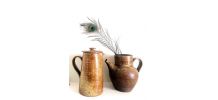 Duo de pots en grès pyrité, 1960