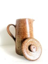 Duo de pots en grès pyrité, 1960