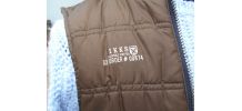 DOUDOUNE GILET MARRON IKKS QUASI NEUF T 34-36 