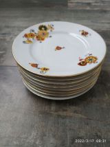 Assiettes à dessert