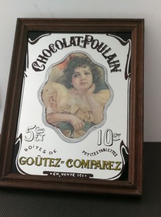 Cadre Publicitaire Chocolat POULAIN 