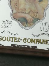 Cadre Publicitaire Chocolat POULAIN 