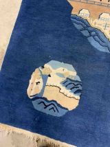Tapis ancien Chinois Peking fait main, 1B912