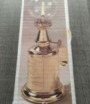 Lampe petrole/essence abeille/pigeon