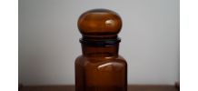 Flacon pharmacie vintage