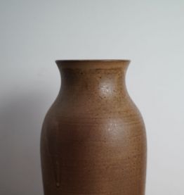 Vase en grès à fleurs 70's