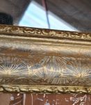  miroir 1900 a 20 bois d origine 70x58 verre mercure , merci