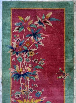 Tapis ancien Marocain Berber fait main, 1V04