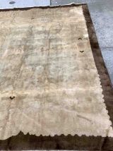 Tapis ancien Chinois Art Deco fait main, 1V05